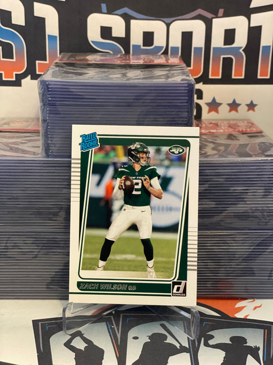 2021 Donruss (Rated Rookie) Zach Wilson #252