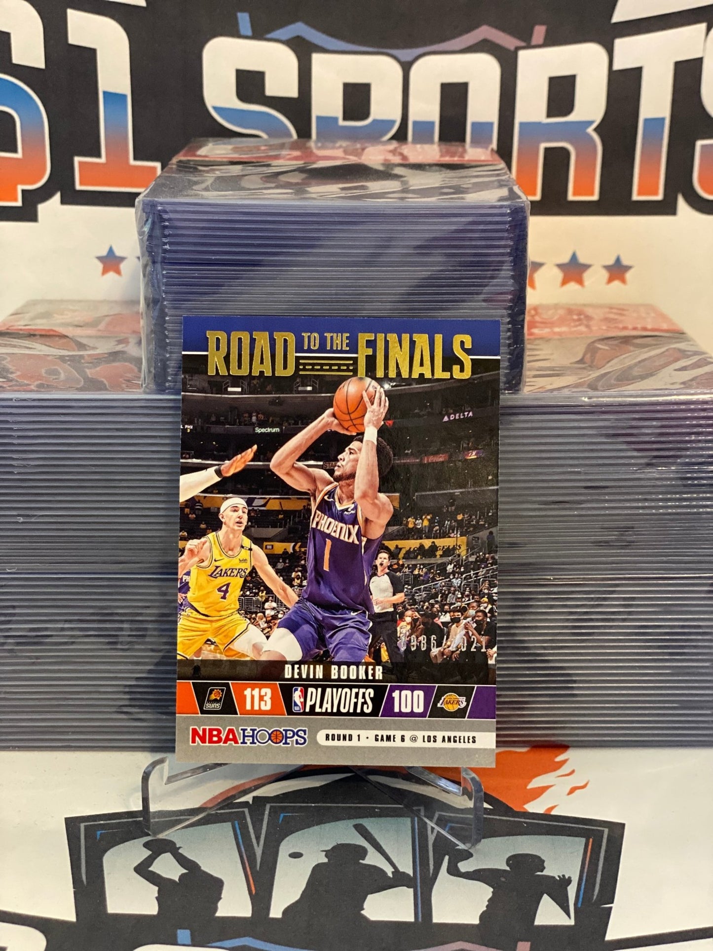 2021 Donruss (Road to the Finals 0986/2021) Devin Booker #41