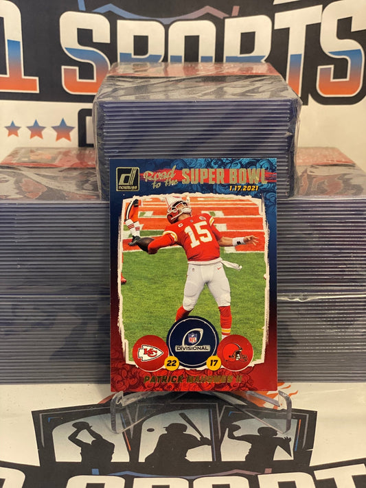 2021 Donruss (Road to the Super Bowl) Patrick Mahomes II #DR3