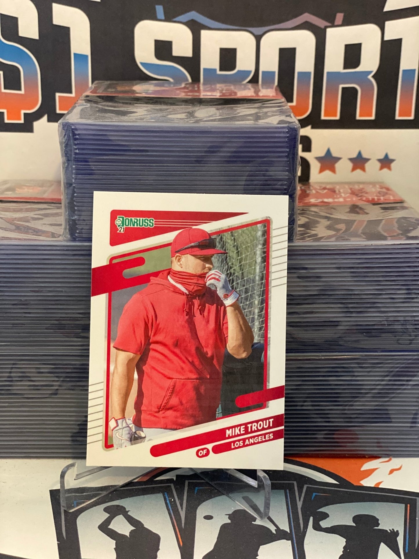 2021 Donruss (SP Variation) Mike Trout #170