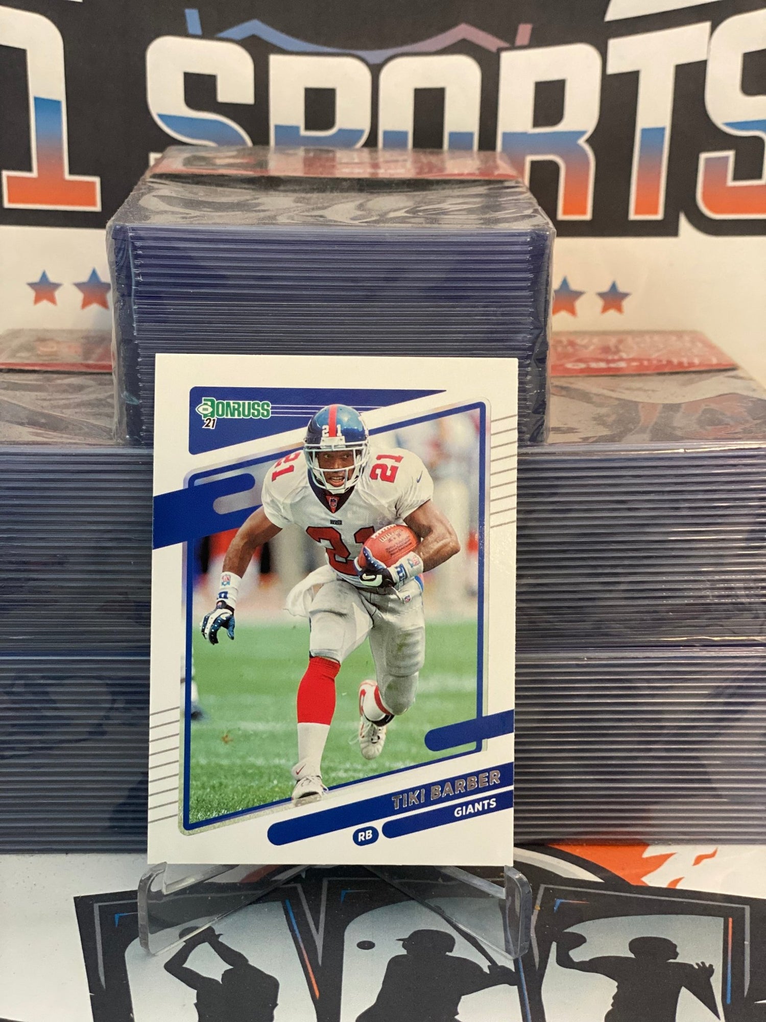 Tiki Barber Football Cards