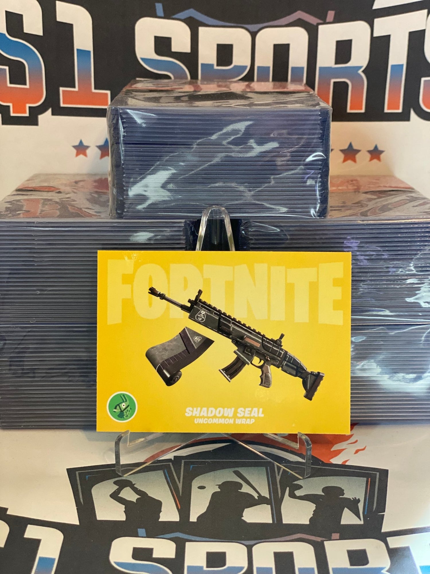 2021 Fortnite Series 3 (Wraps) Shadow Seal / SOS Uncommon Wrap #W12