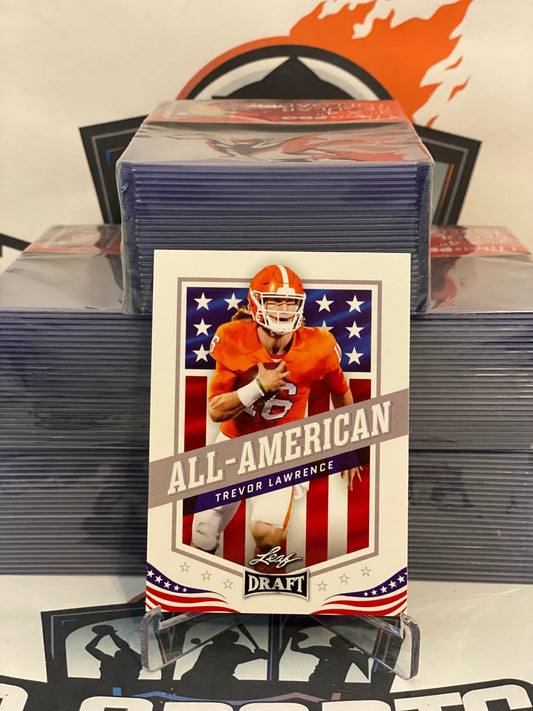 2021 Leaf (All-American) Trevor Lawrence Rookie #50