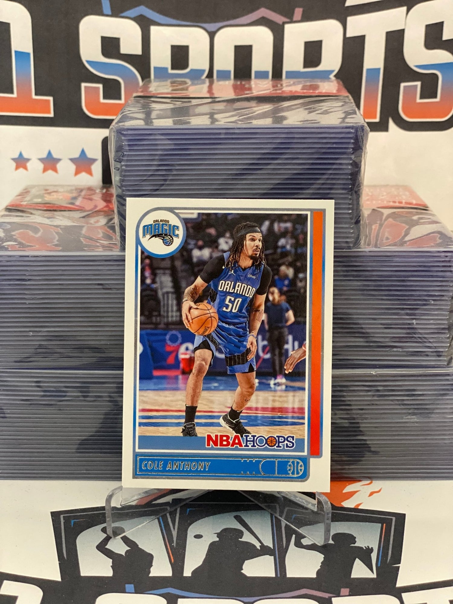 2021 NBA Hoops (2nd Year) Cole Anthony #12