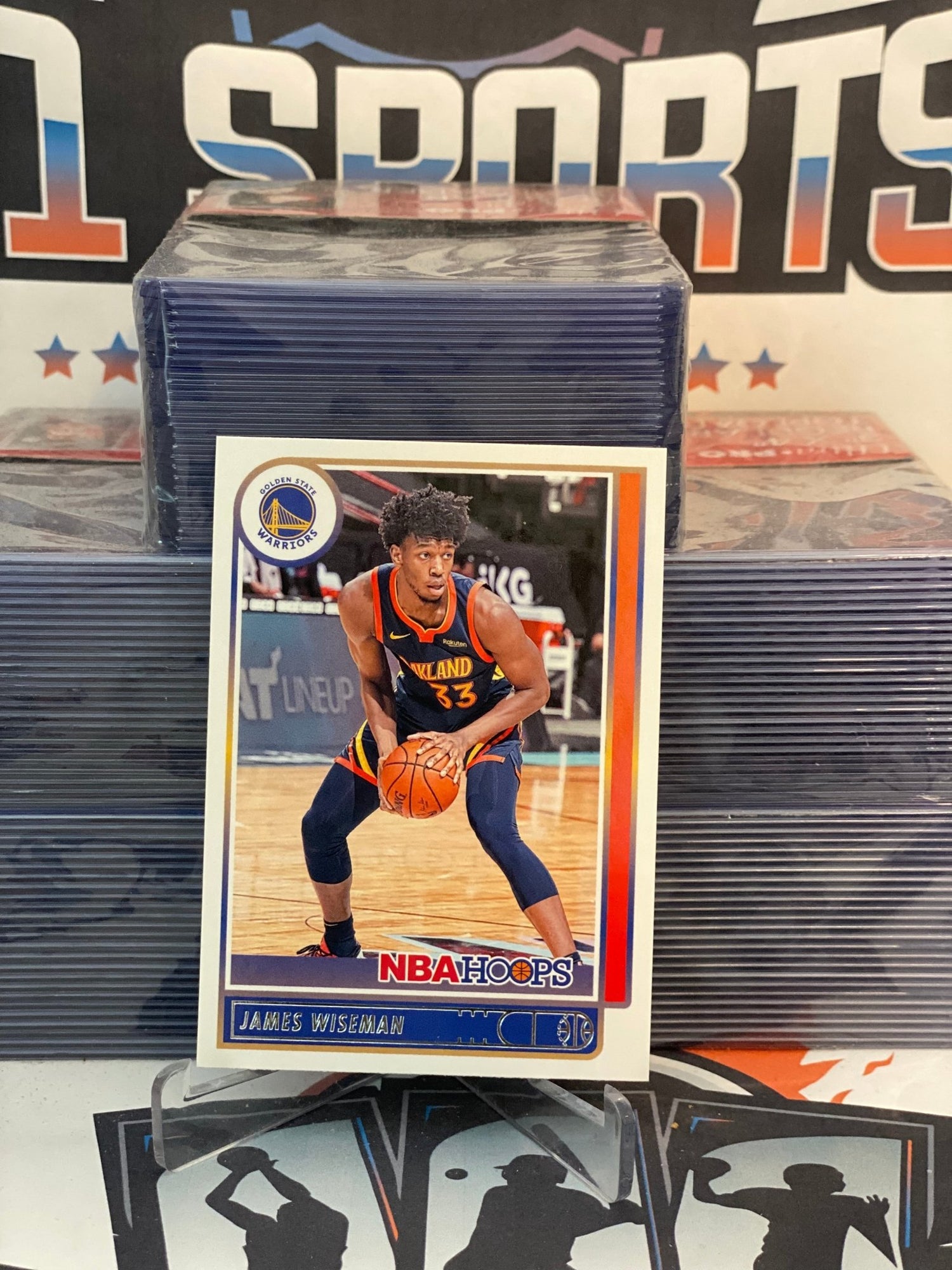 2021 NBA Hoops (2nd Year) James Wiseman #58