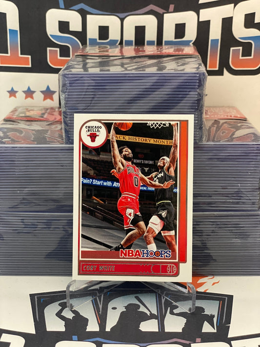 2021 NBA Hoops Coby White #35
