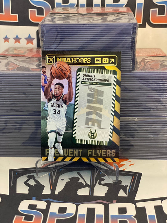 2021 NBA Hoops (Holo, Frequent Flyers) Giannis Antetokounmpo #2