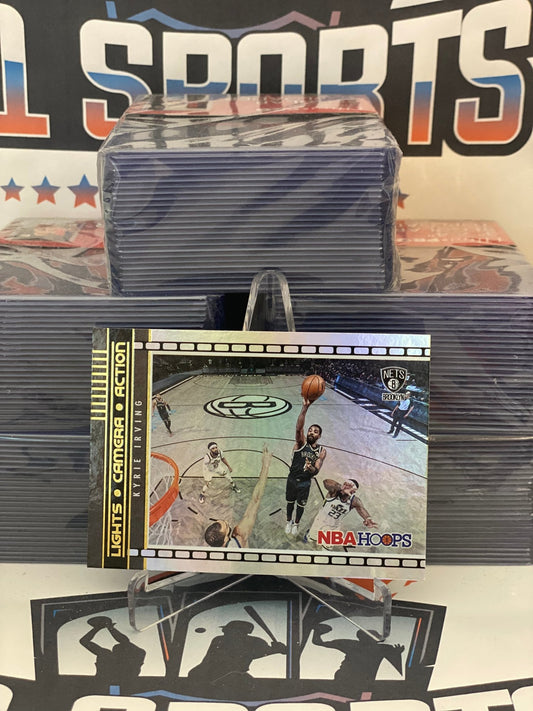 2021 NBA Hoops (Holo, Lights Camera Action) Kyrie Irving #1