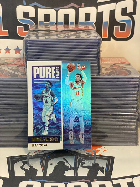 2021 NBA Hoops (Holo, Pure Players) Trae Young #6
