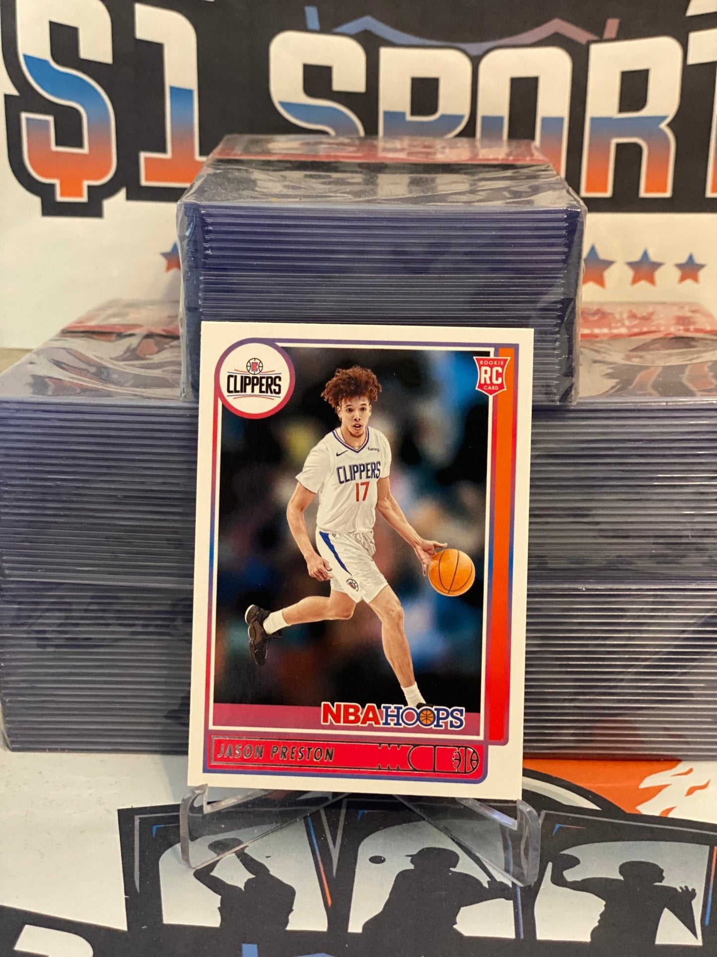 2021 NBA Hoops Jason Preston Rookie #242