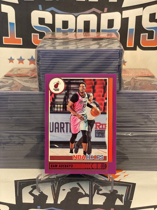 2021 NBA Hoops (Purple) Bam Adebayo #20