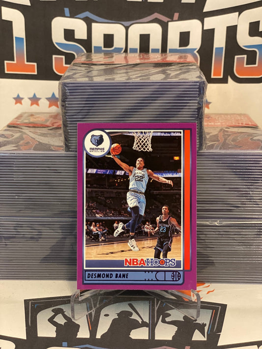 2021 NBA Hoops (Purple) Desmond Bane #192