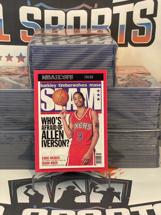 2021 NBA Hoops (SLAM Magazine) Allen Iverson #3