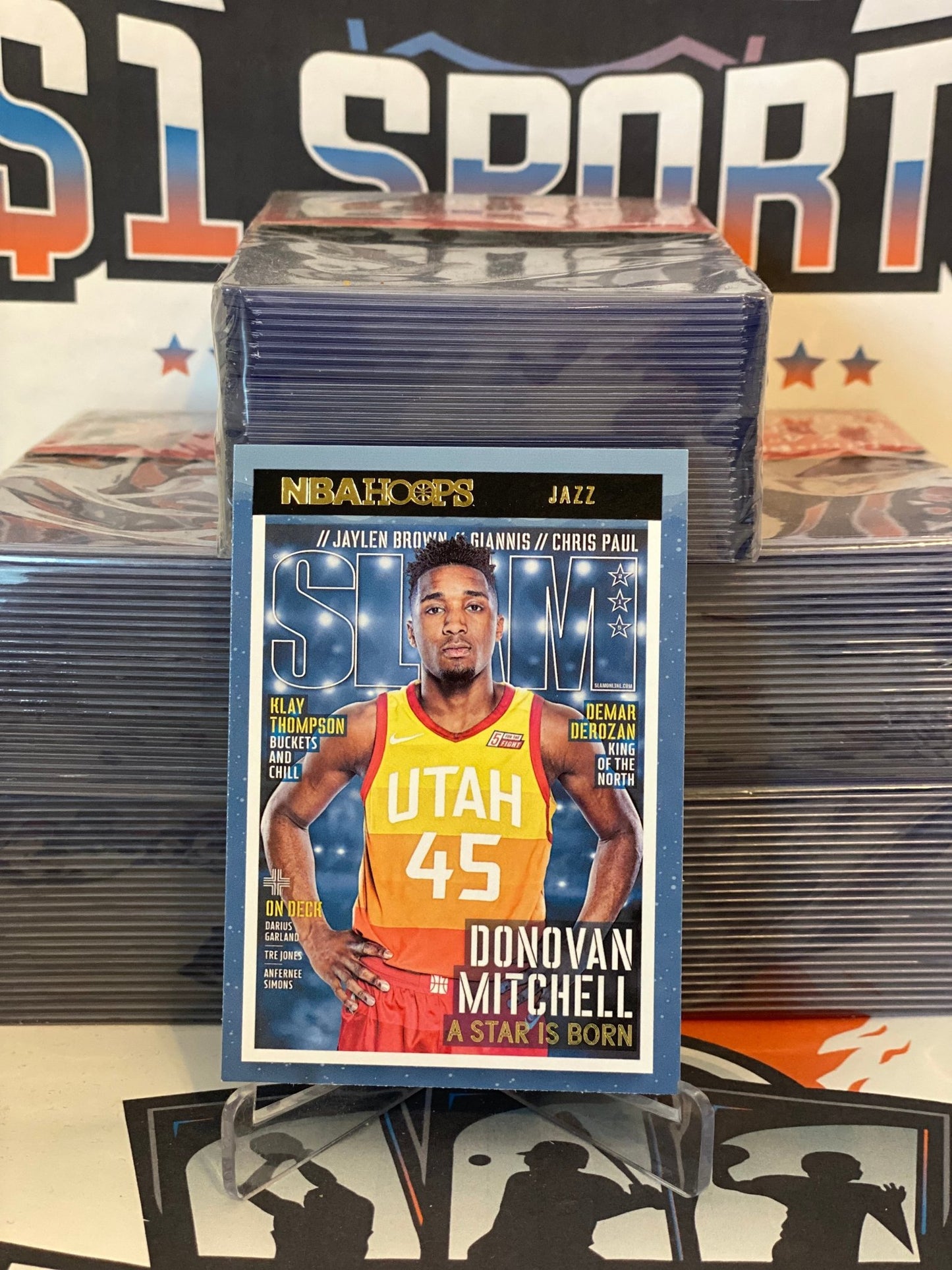 2021 NBA Hoops (SLAM Magazine) Donovan Mitchell #215