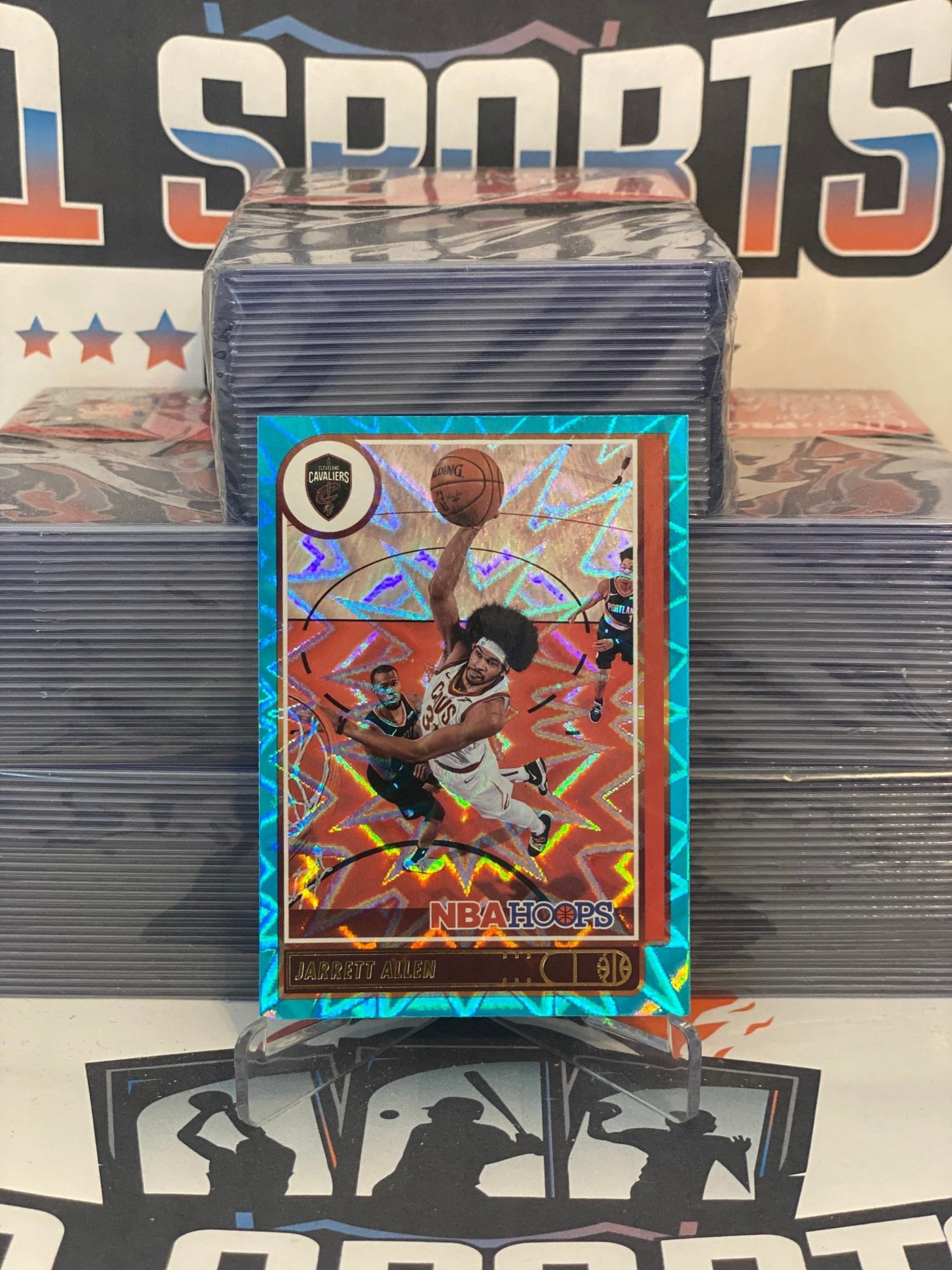 2021 NBA Hoops (Teal Explosion) Jarrett Allen #115