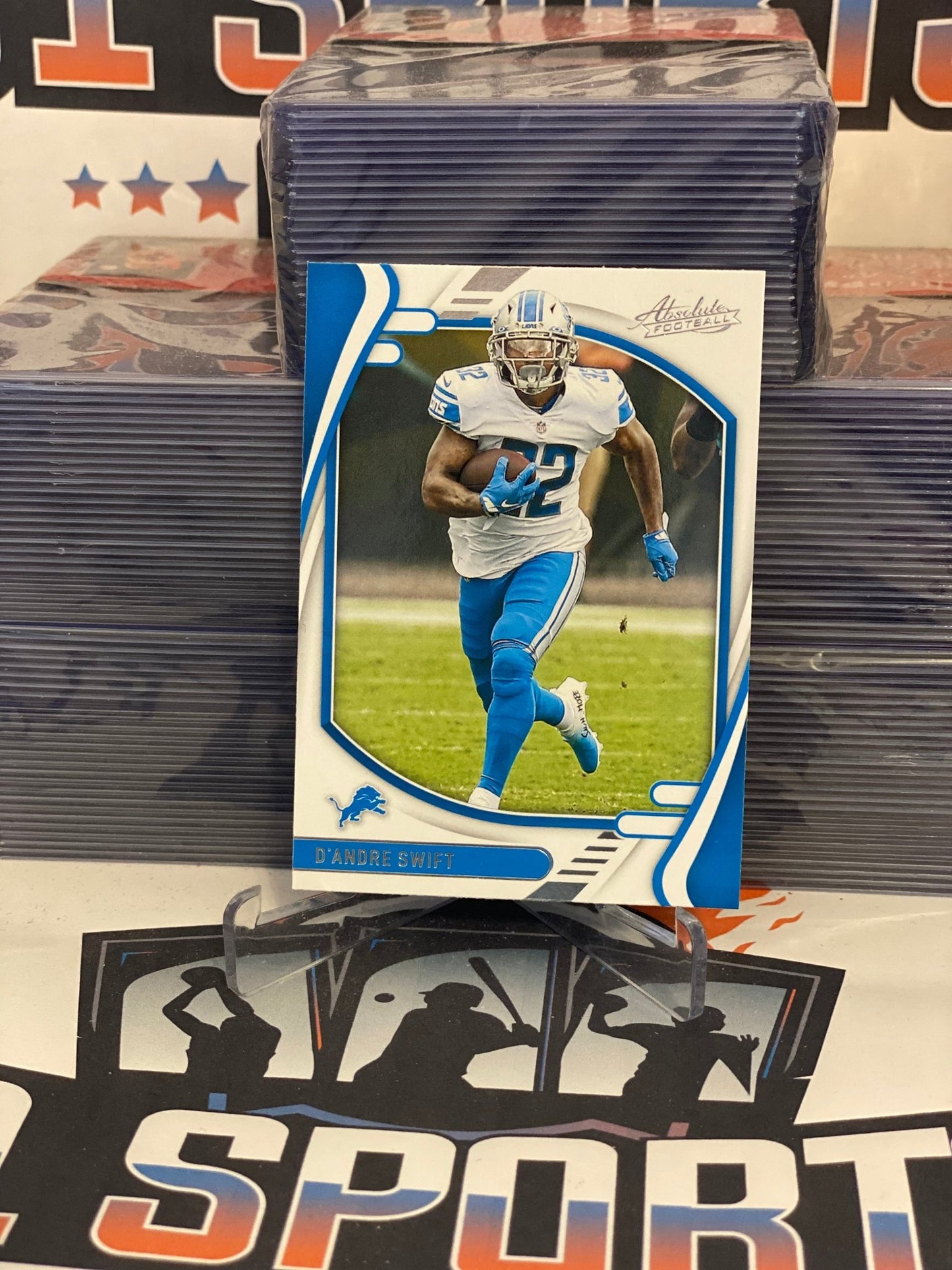 2021 Panini Absolute (2nd Year) D'Andre Swift #9