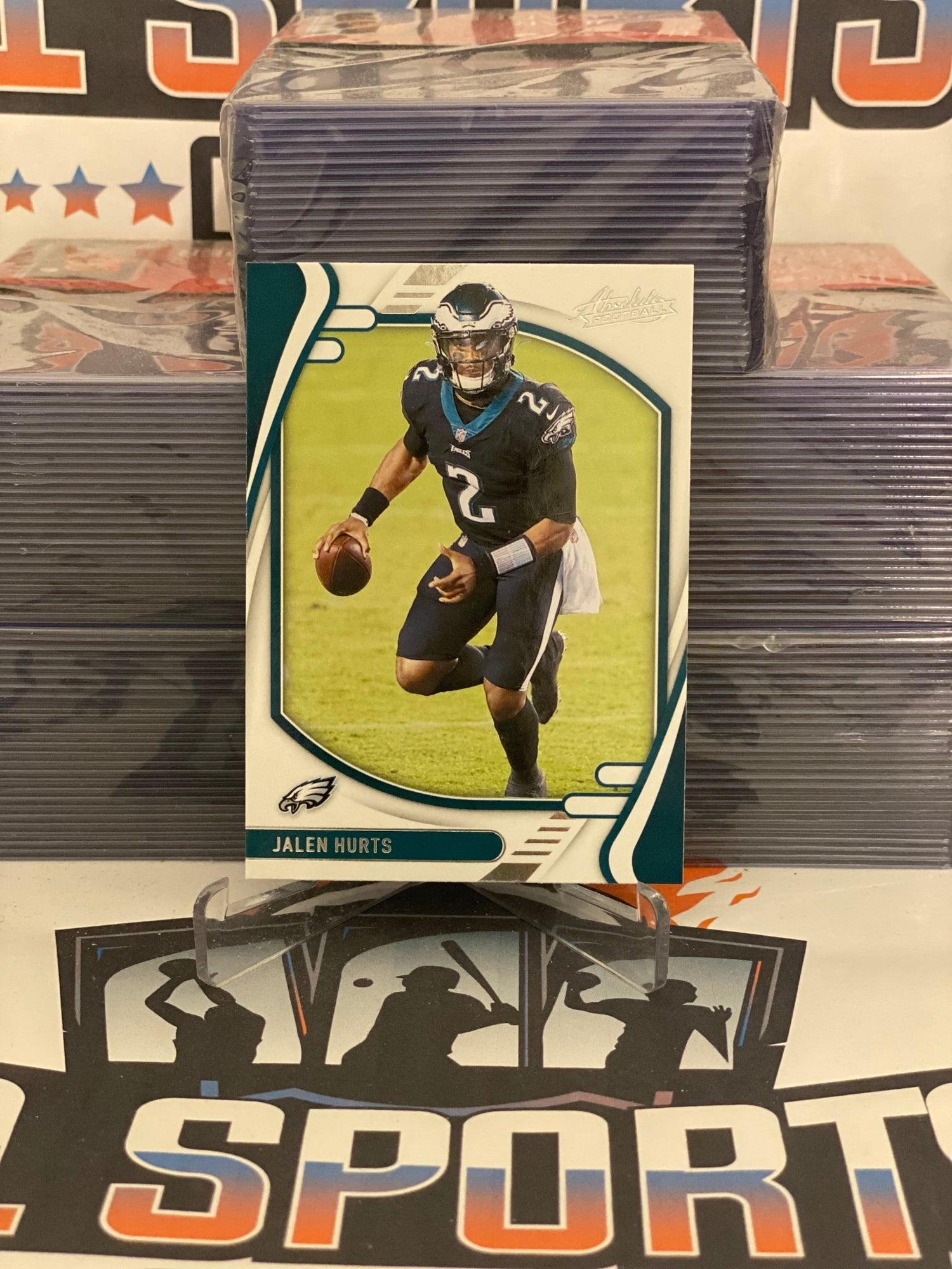 2021 Panini Absolute (2nd Year) Jalen Hurts #76