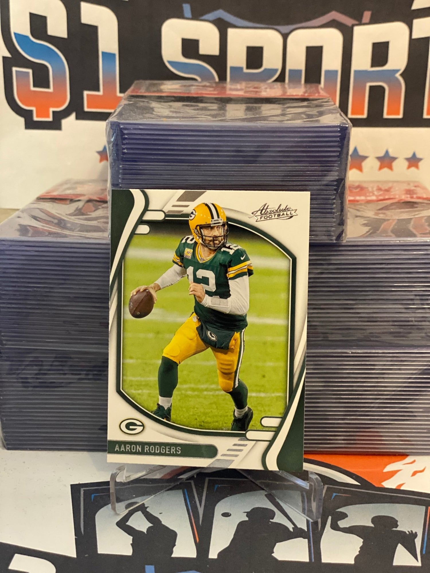 2021 Panini Absolute Aaron Rodgers #58