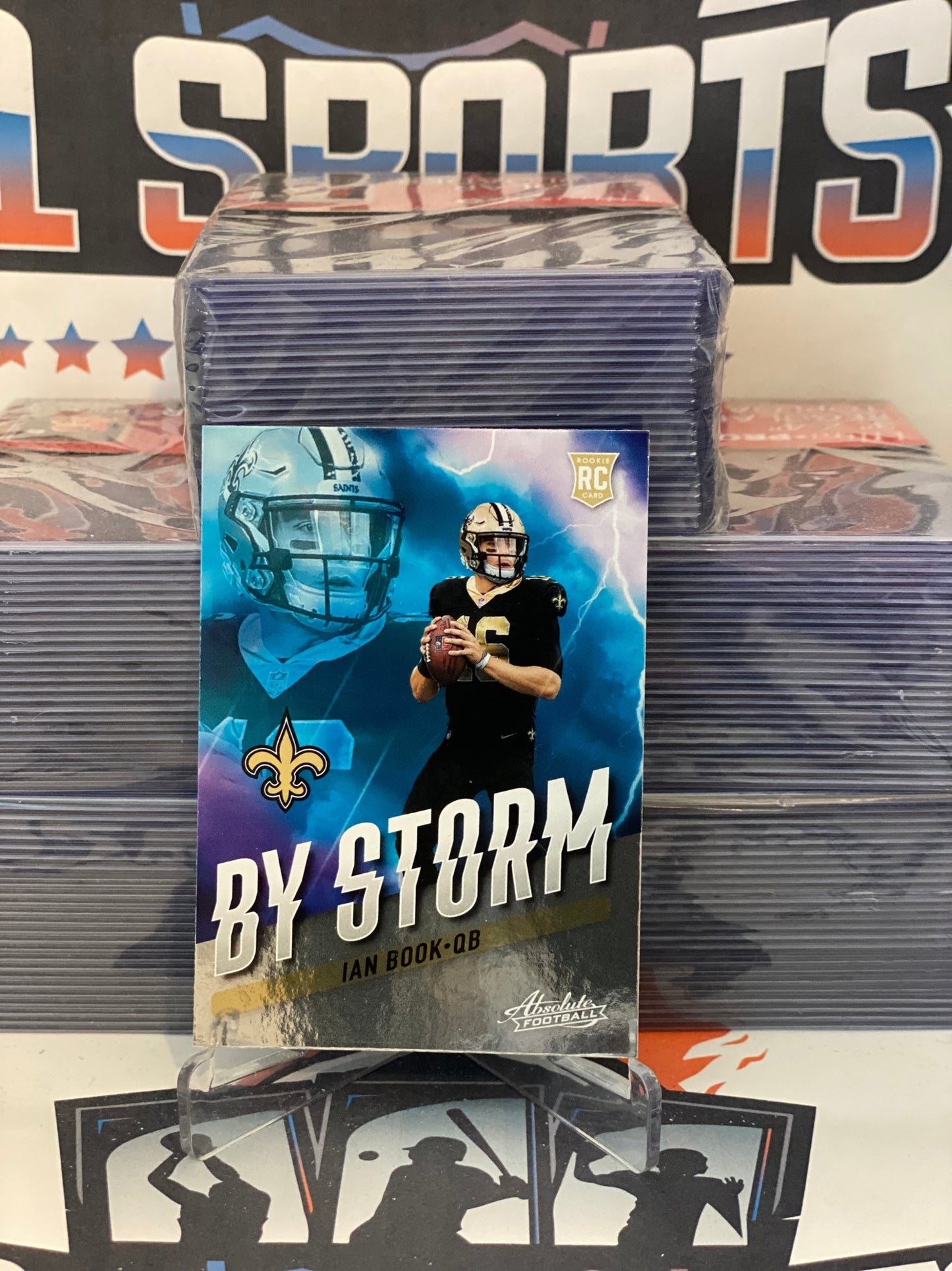 2021 Panini Absolute (By Storm) Ian Book Rookie #BST-20