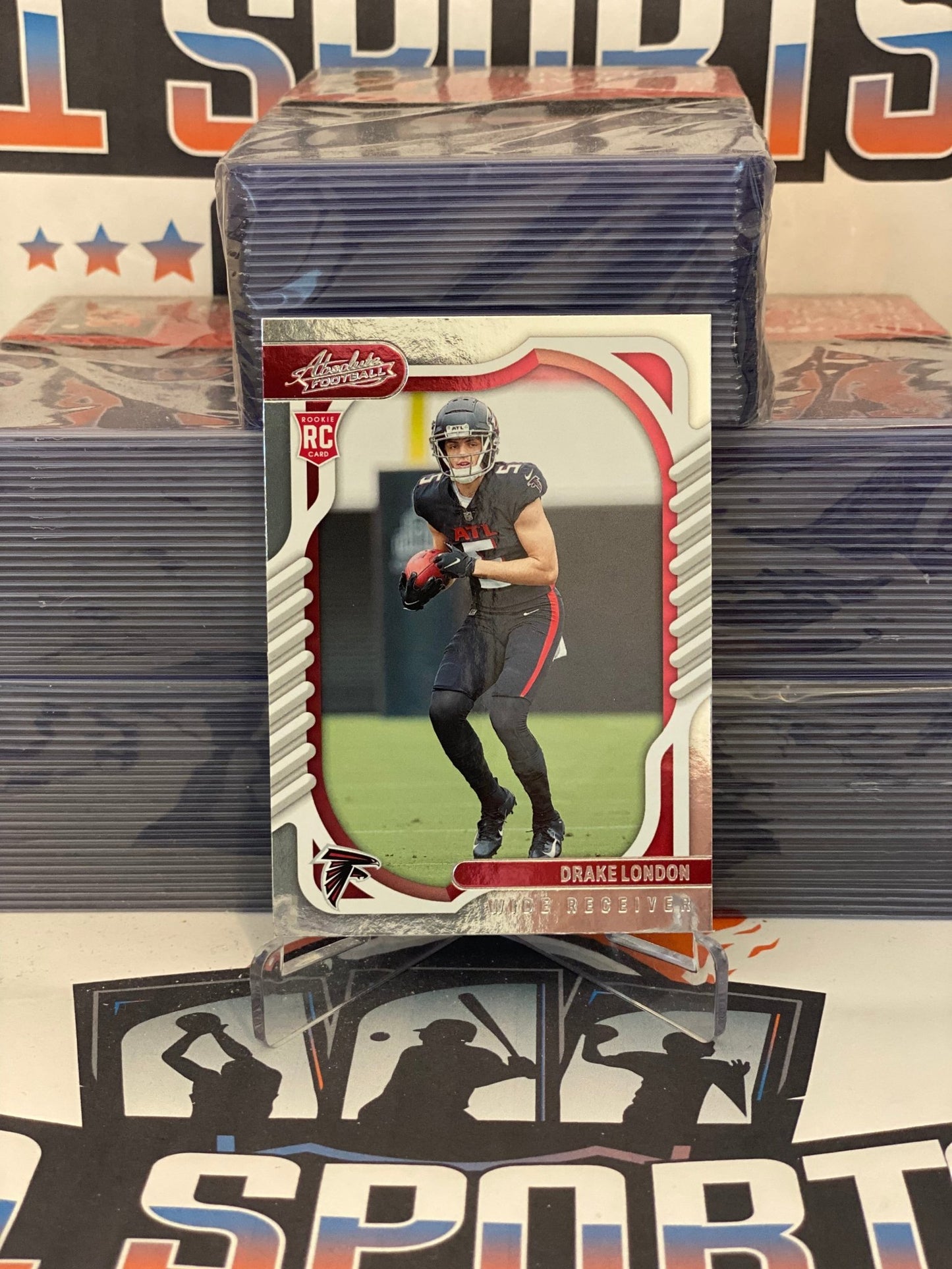 2021 Panini Absolute Drake London Rookie #107