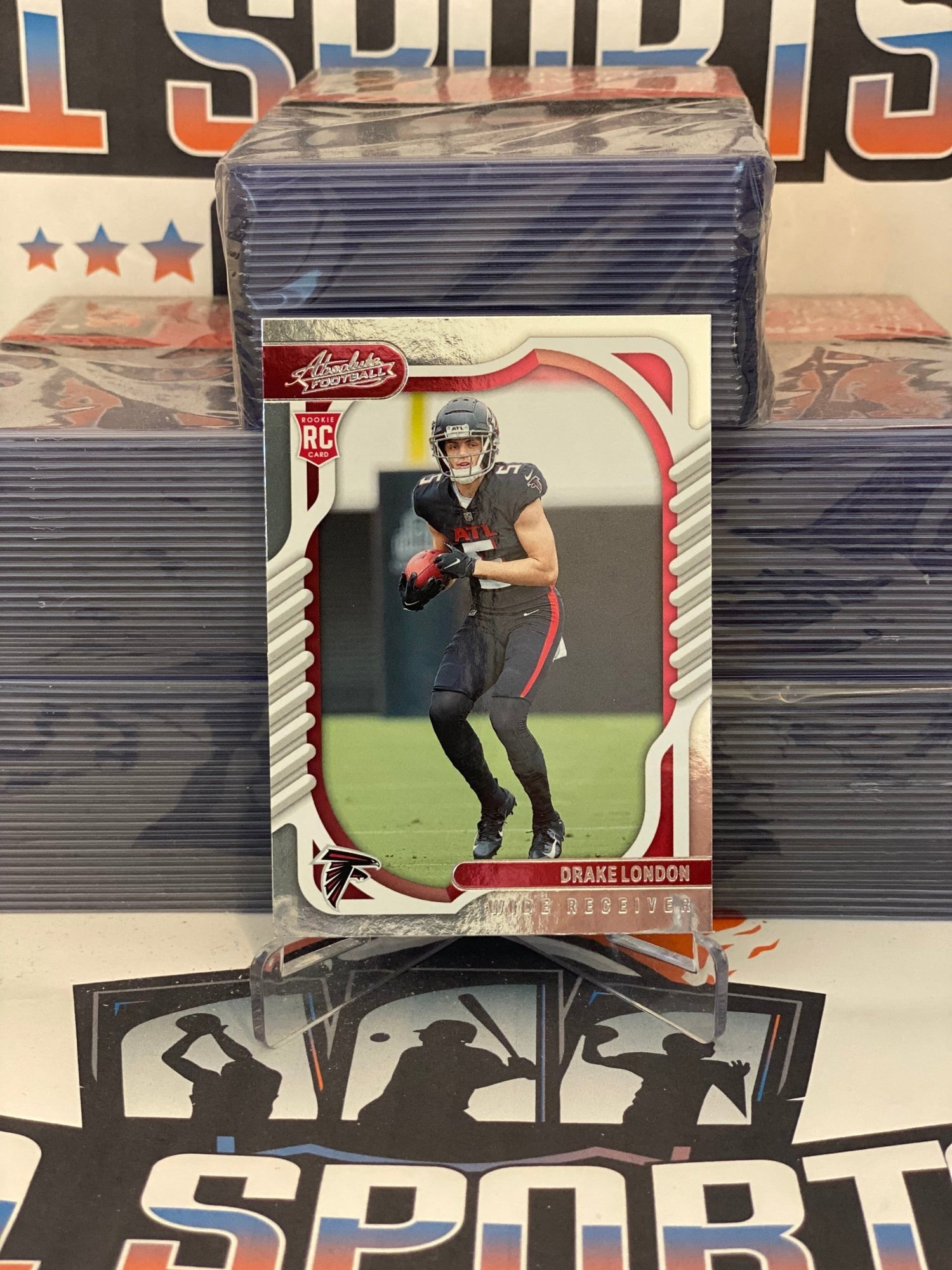 2021 Panini Absolute Drake London Rookie #107