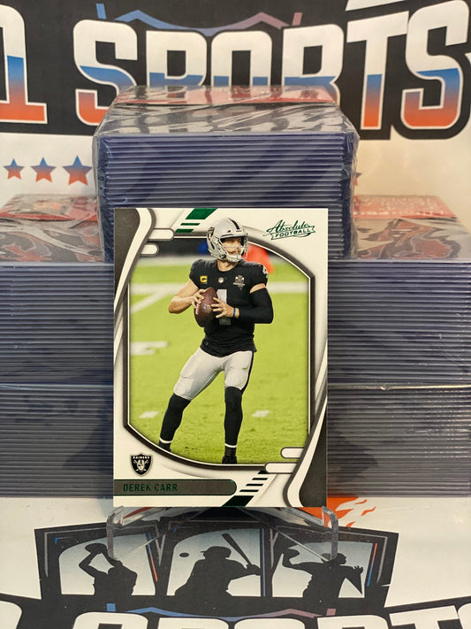 2021 Panini Absolute (Green) Derek Carr #70