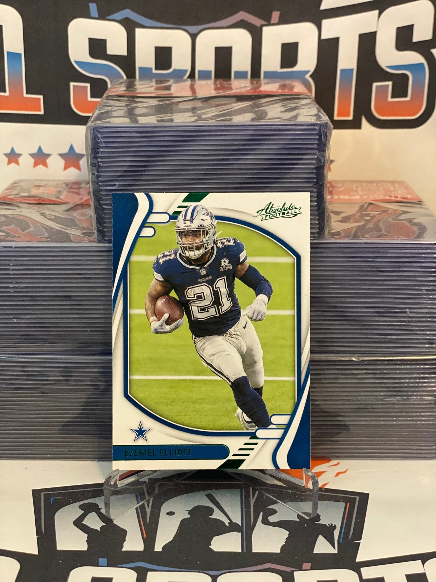 2021 Panini Absolute (Green) Ezekiel Elliott #50