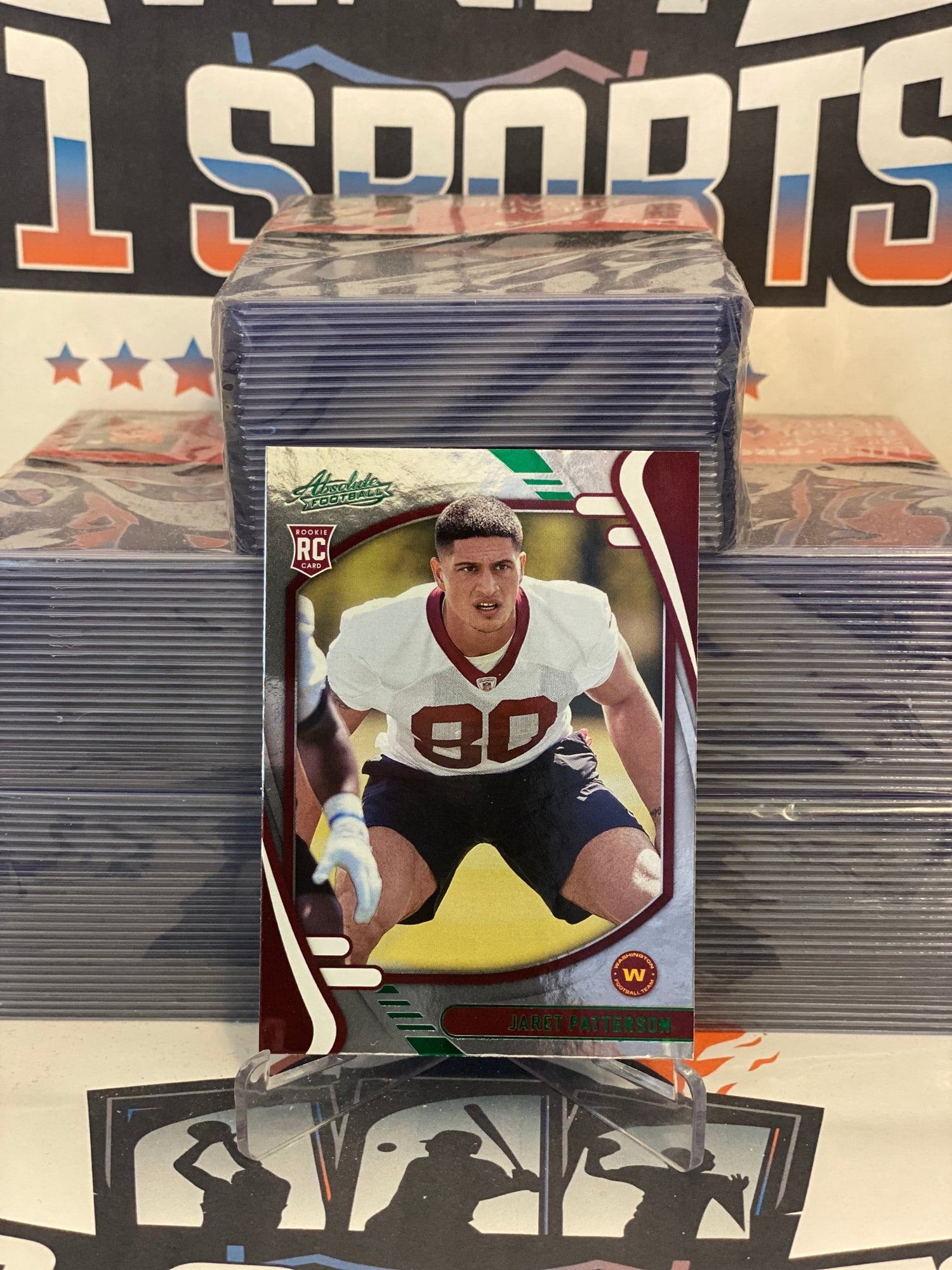 2021 Panini Absolute (Green) Jaret Patterson Rookie #197