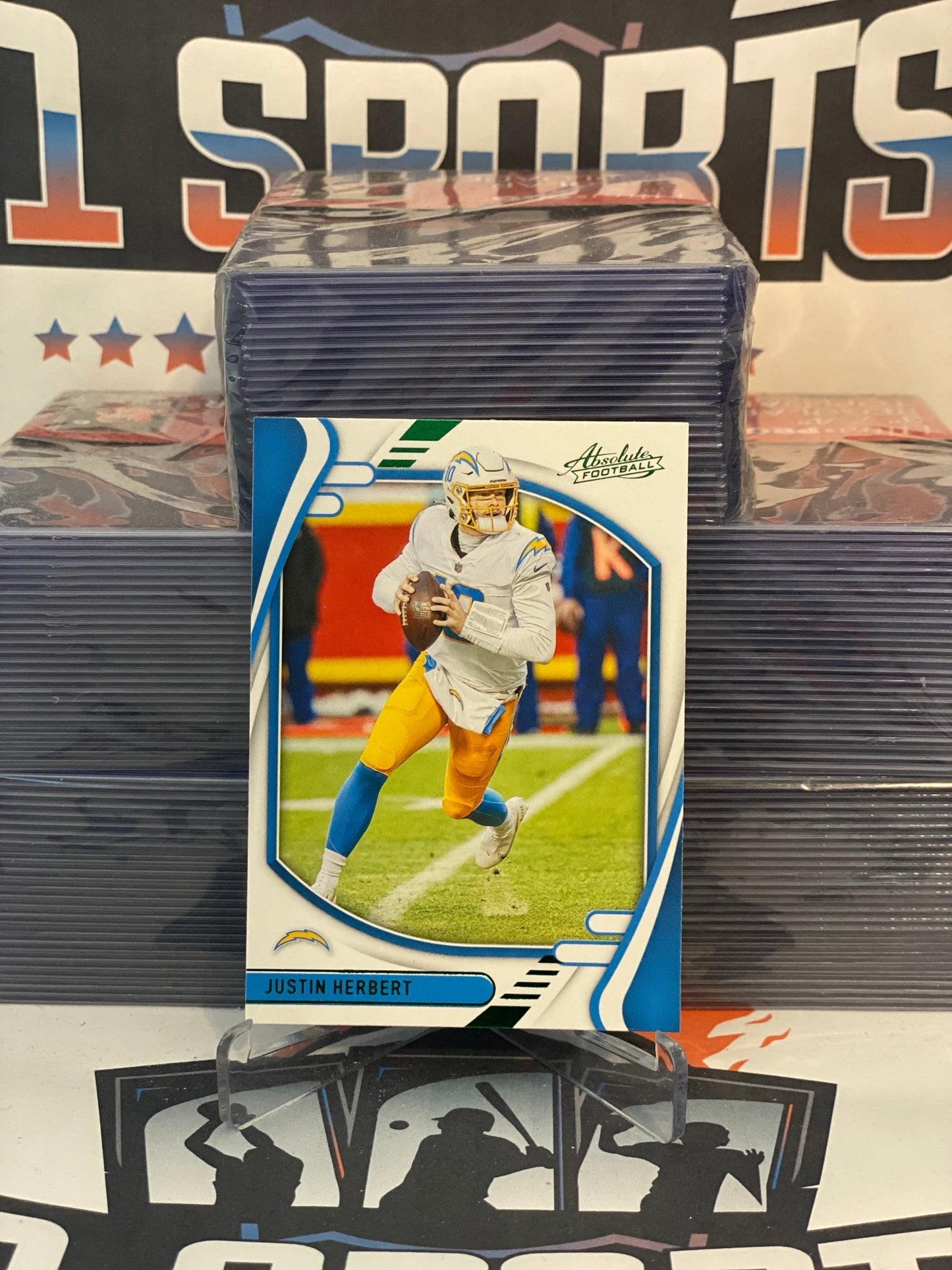 2021 Panini Absolute (Green) Justin Herbert #73