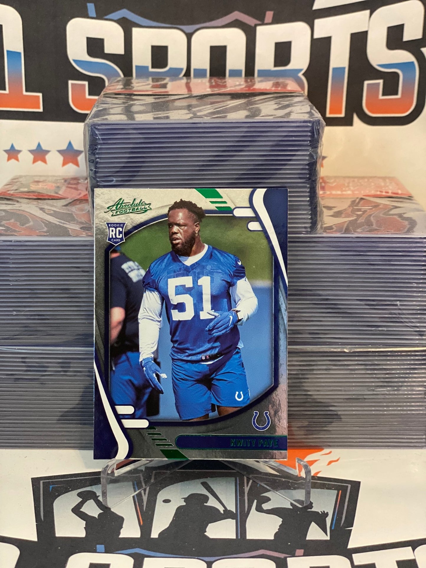 2021 Panini Absolute (Green) Kwity Paye Rookie #150