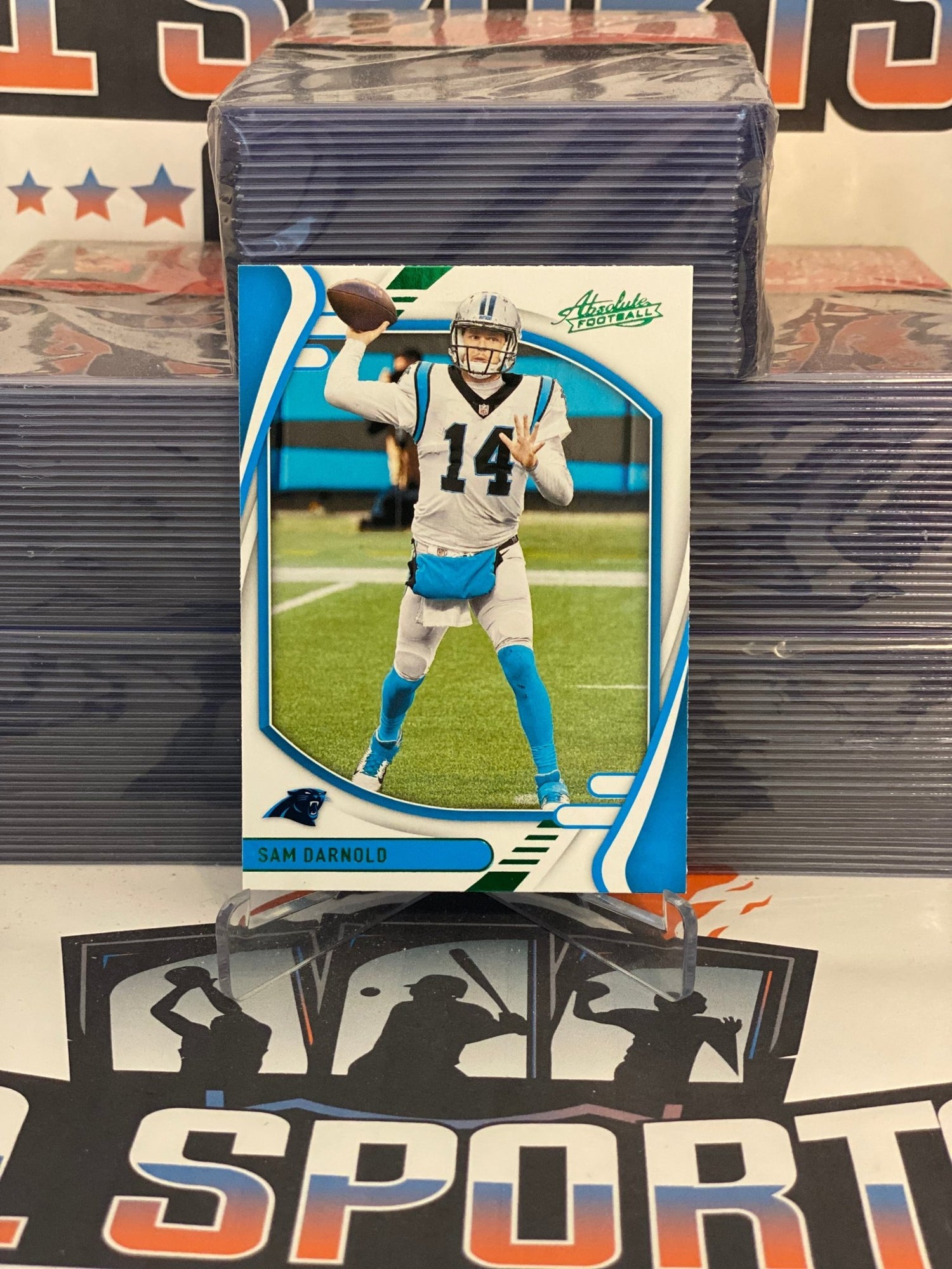 2021 Panini Absolute (Green) Sam Darnold #89