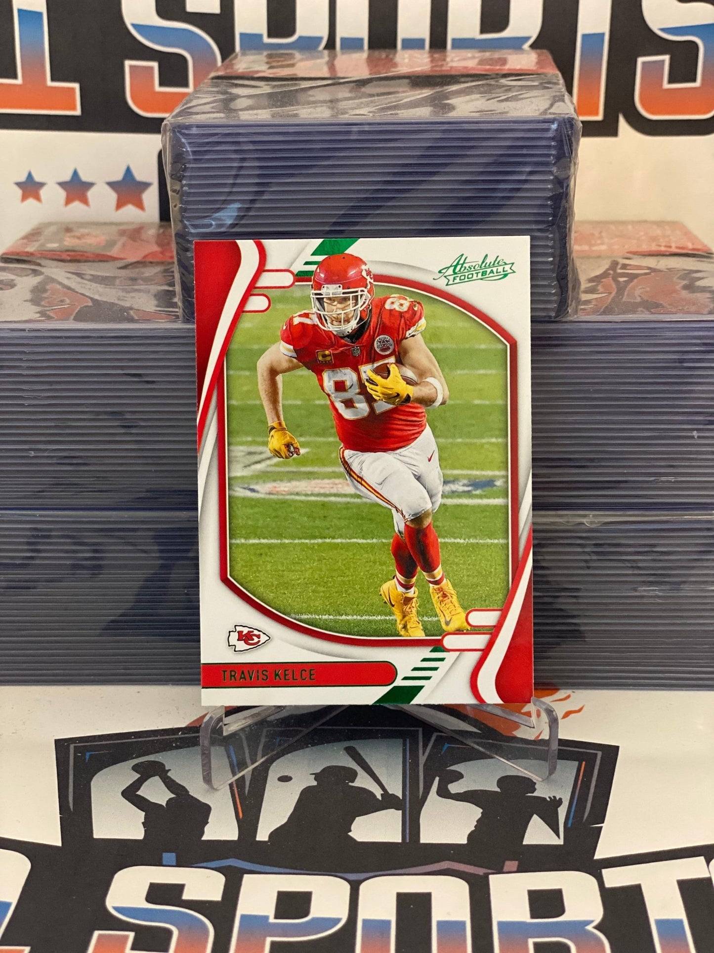 2021 Panini Absolute (Green) Travis Kelce #6