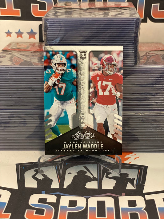 2021 Panini Absolute (Introductions) Jaylen Waddle Rookie #INT-6