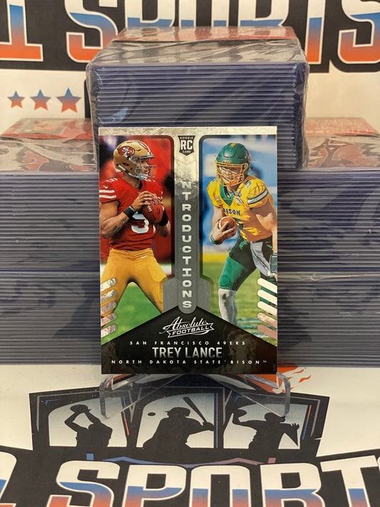 2021 Panini Absolute (Introductions) Trey Lance Rookie #INT-3