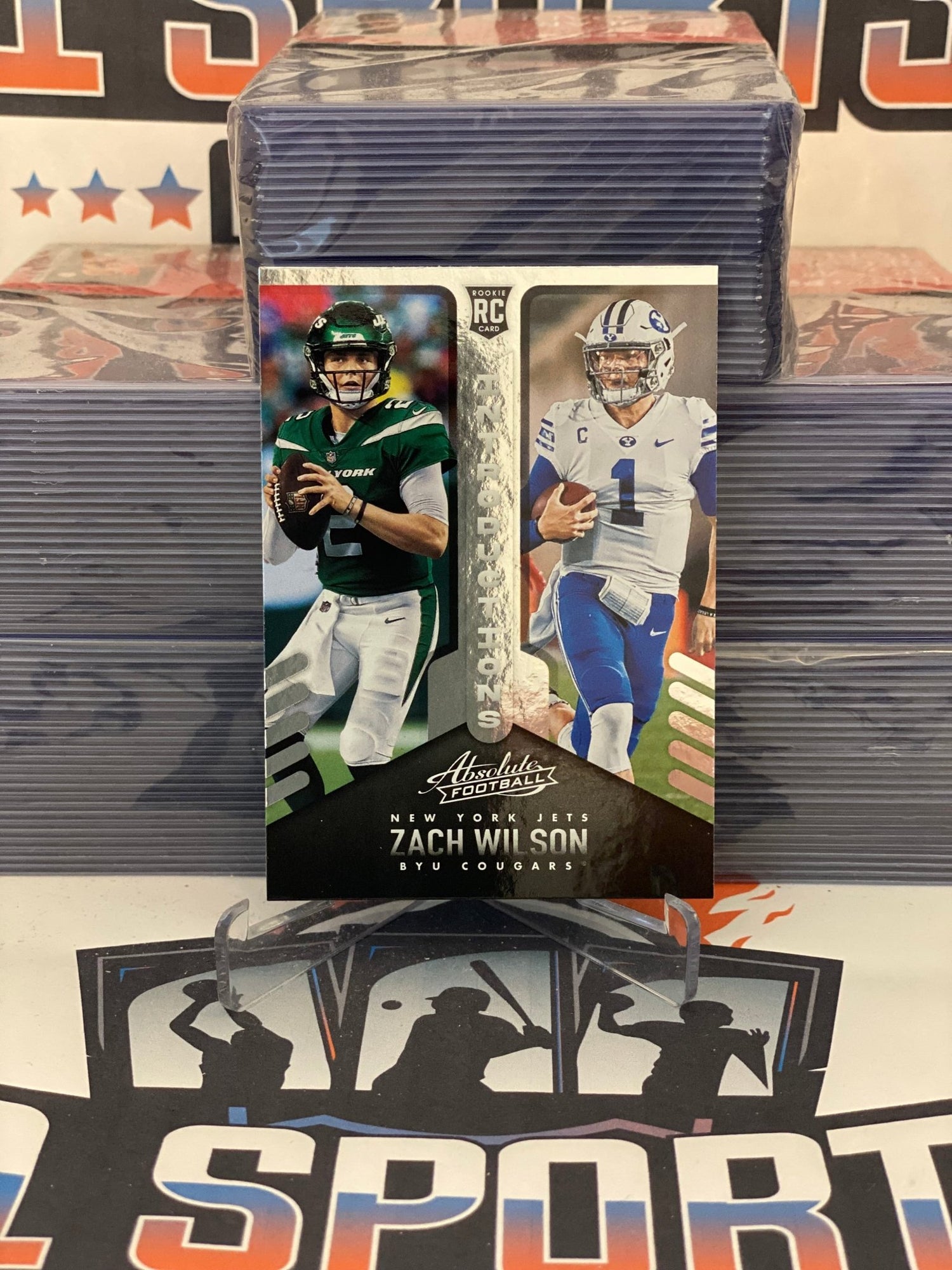 2021 Panini Absolute (Introductions) Zach Wilson Rookie #INT-2