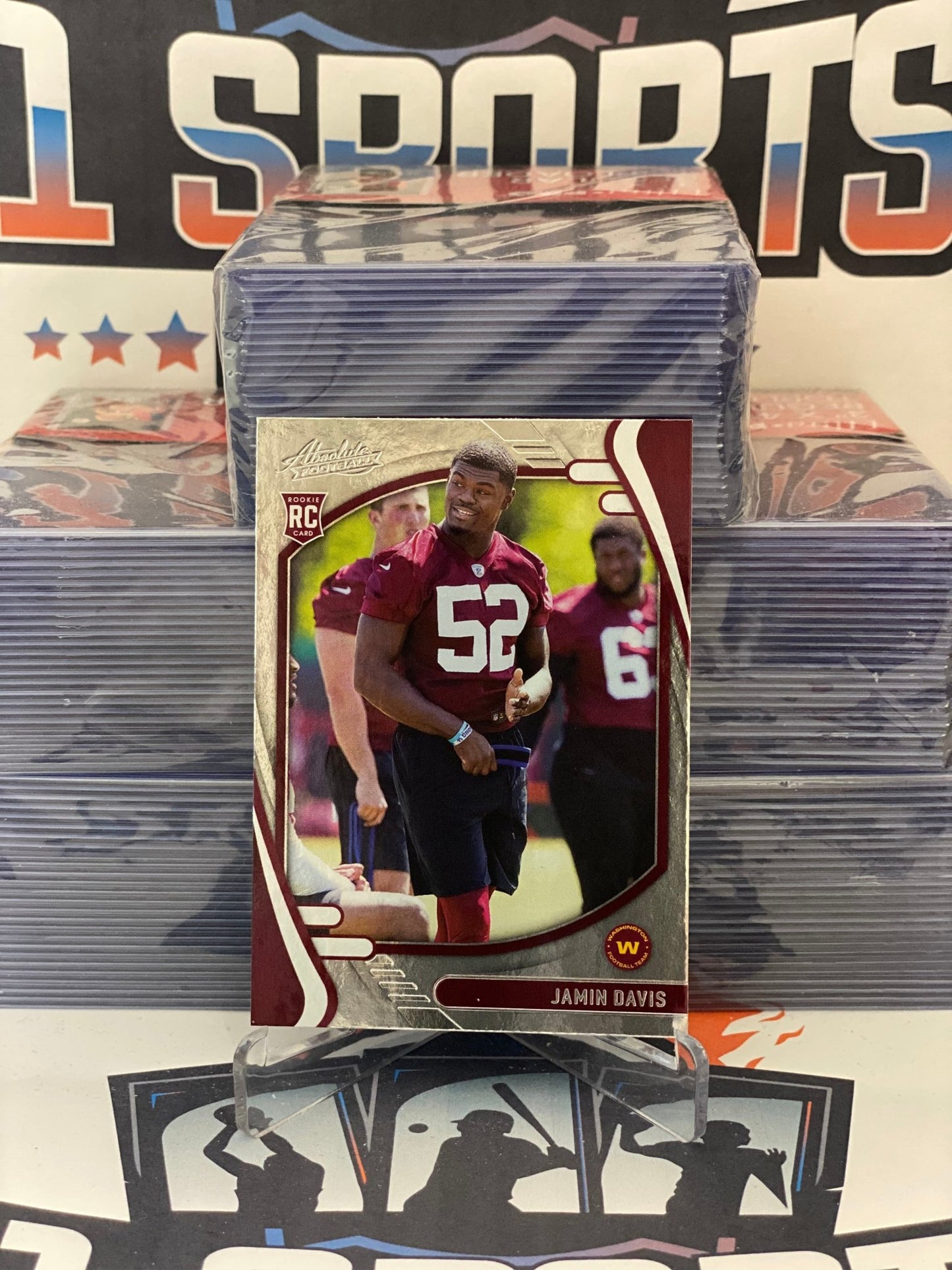 2021 Panini Absolute Jamin Davis Rookie #178