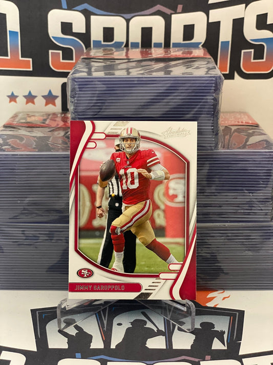 2021 Panini Absolute Jimmy Garoppolo #82