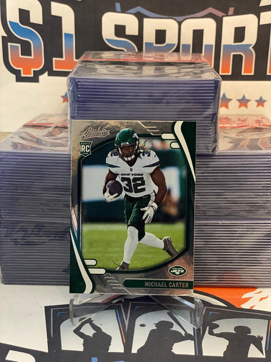 2021 Panini Absolute Michael Carter Rookie #129