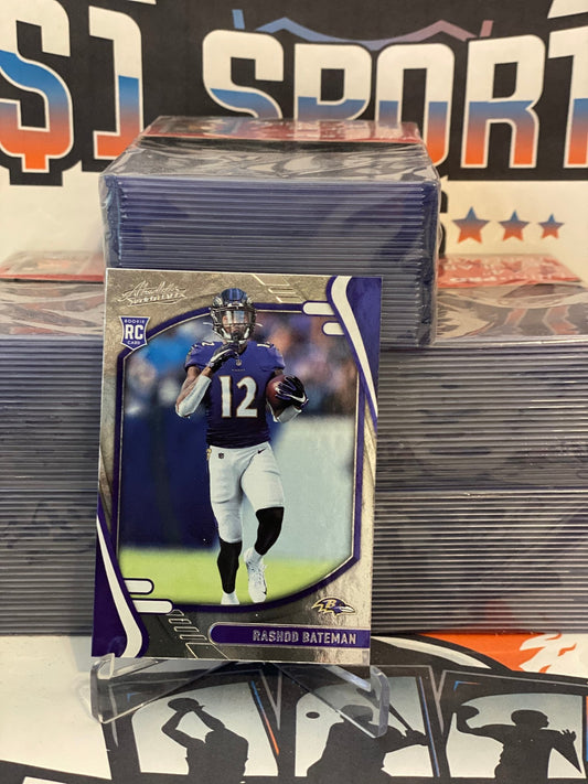 2021 Panini Absolute Rashod Bateman Rookie #113