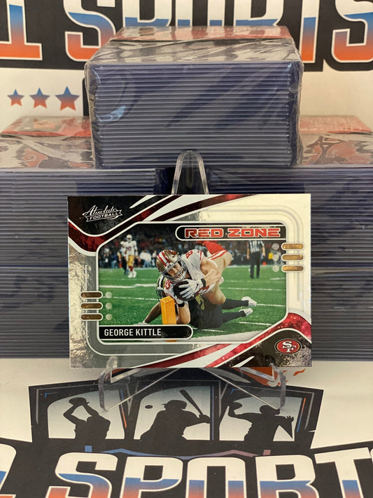 2021 Panini Absolute (Red Zone) George Kittle #RZ6