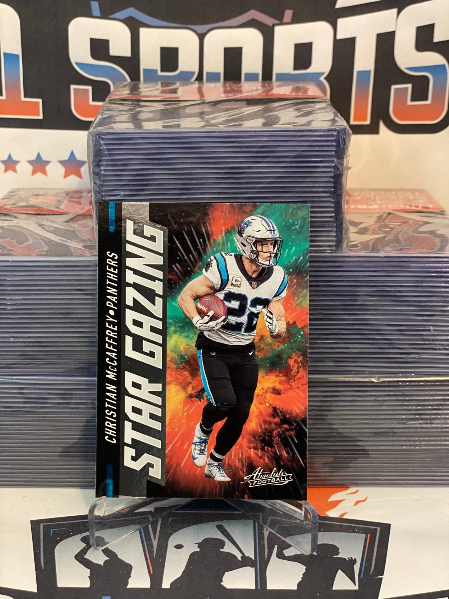 2021 Panini Absolute (Star Gazing) Christian McCaffrey #SG10