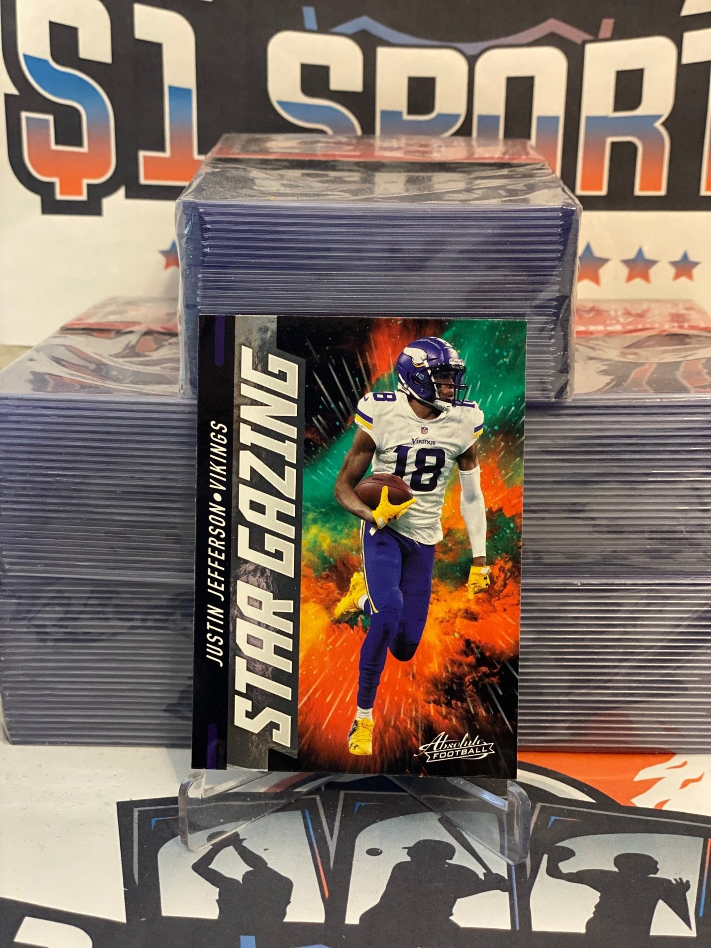 2021 Panini Absolute (Star Gazing) Justin Jefferson #SG11