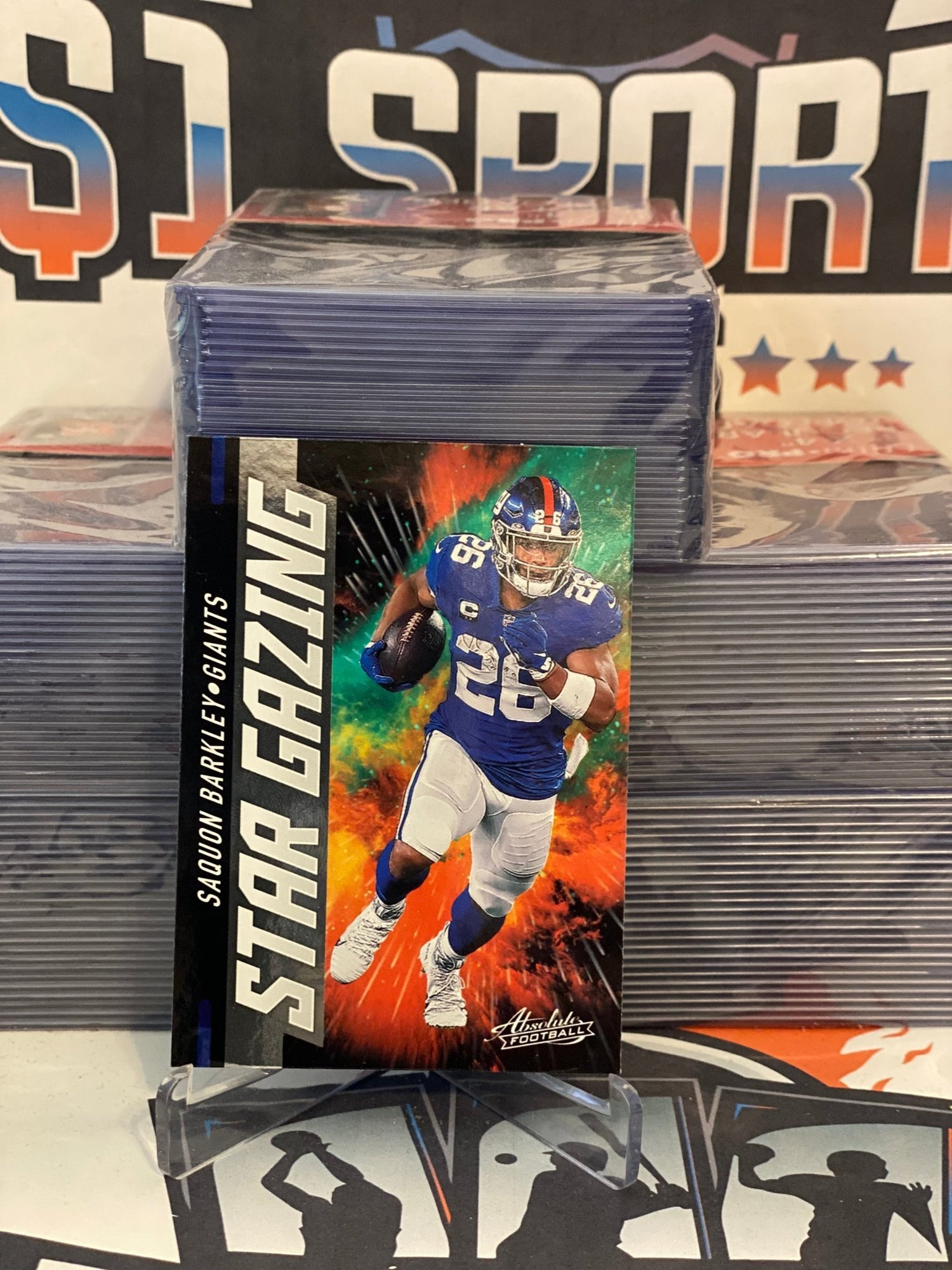 2021 Panini Absolute (Star Gazing) Saquon Barkley #SG20