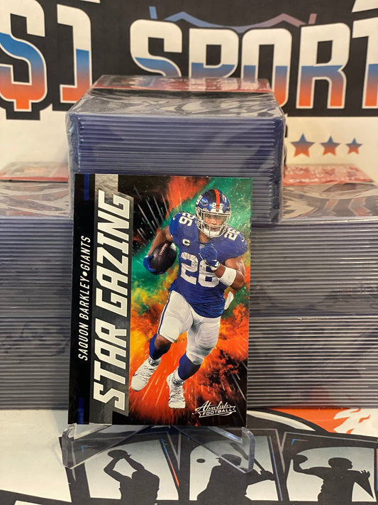 2021 Panini Absolute (Star Gazing) Saquon Barkley #SG20