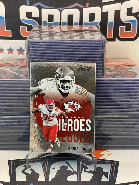 2021 Panini Absolute (Unsung Heroes) Chris Jones #UH8