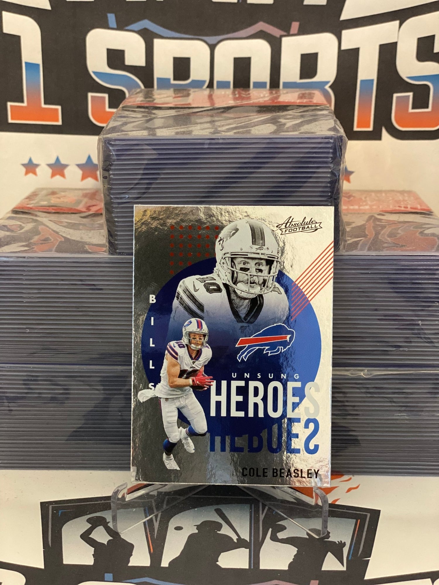 2021 Panini Absolute (Unsung Heroes) Cole Beasley #UH19