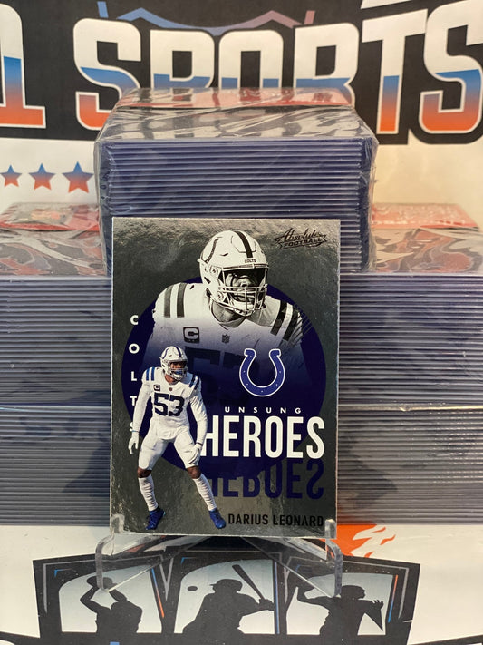 2021 Panini Absolute (Unsung Heroes) Darius Leonard #UH7