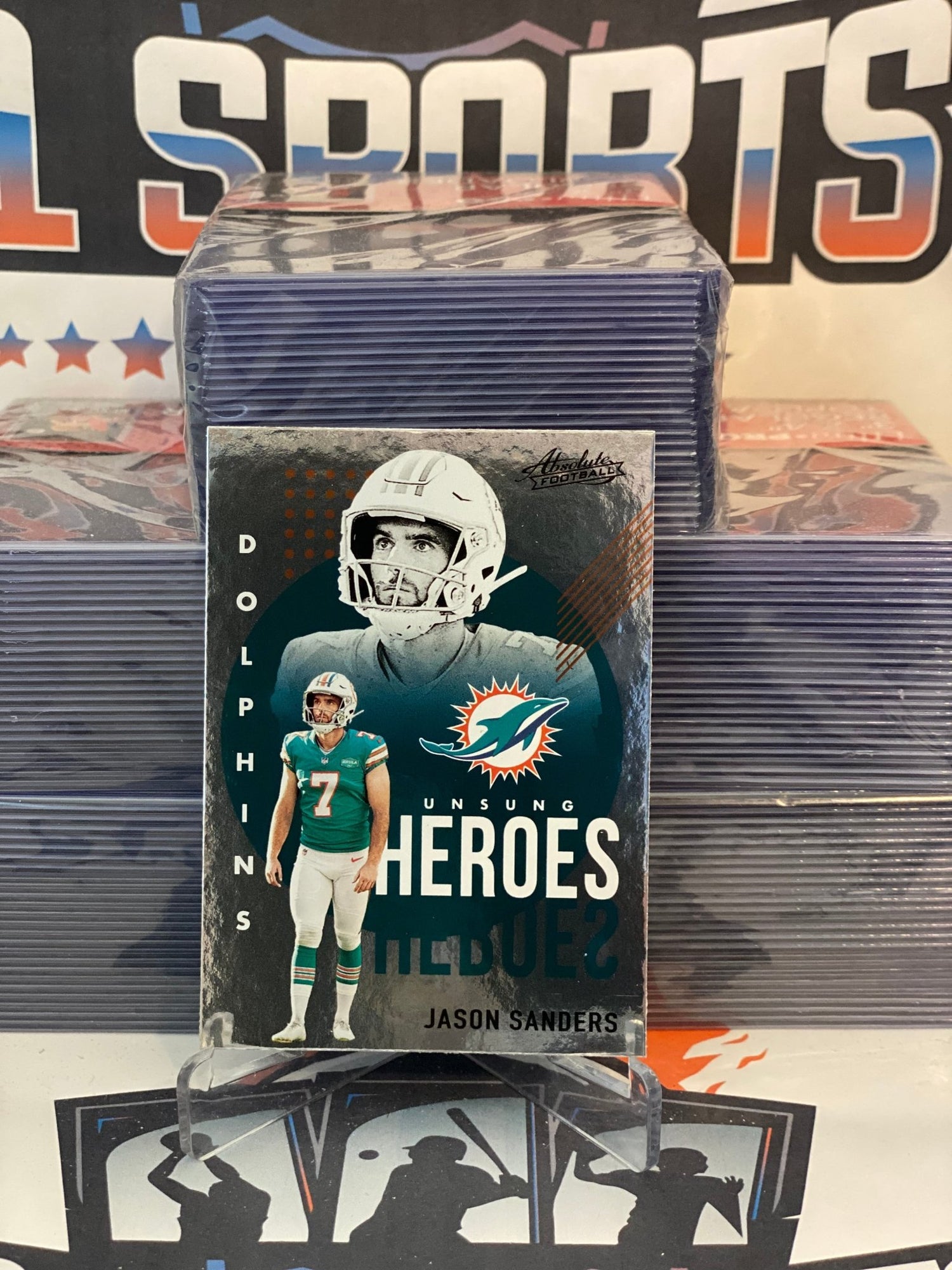 2021 Panini Absolute (Unsung Heroes) Jason Sanders #UH11