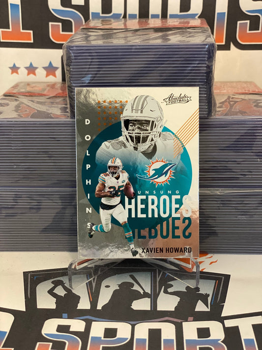 2021 Panini Absolute (Unsung Heroes) Xavien Howard #UH9