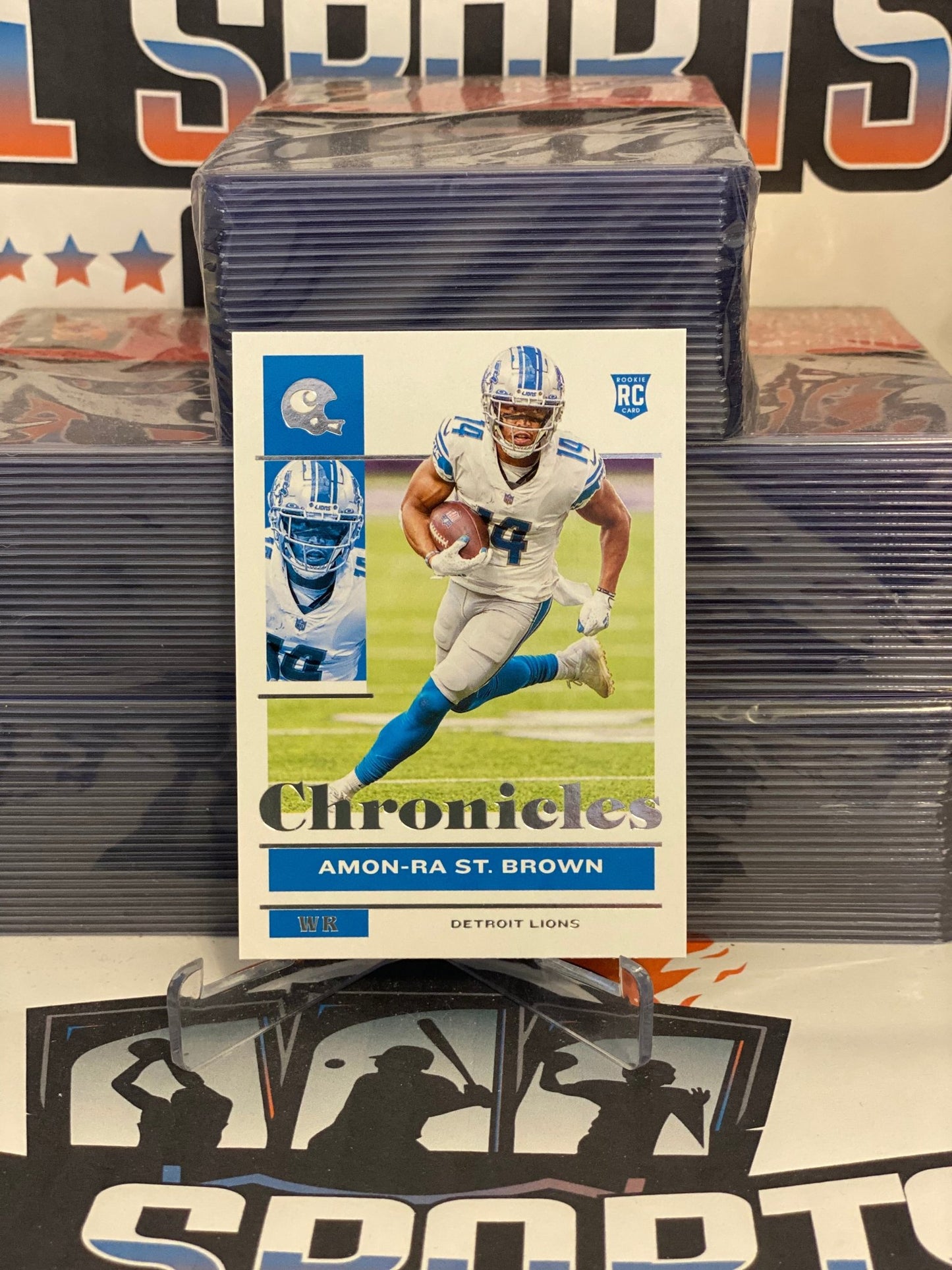 2021 Panini Chronicles Amon-Ra St. Brown Rookie #33